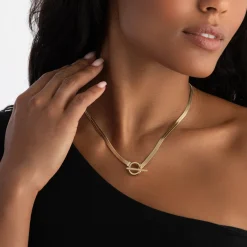 BOSS Gold Tone Ladies Necklace