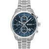 BOSS Grand Prix 44.5mm Stainless Steel Chronograph Men’s Watch