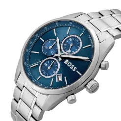 BOSS Grand Prix 44.5mm Stainless Steel Chronograph Men’s Watch
