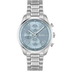 BOSS Grand Tour 38mm Stainless Steel Chronograph Ladies Watch