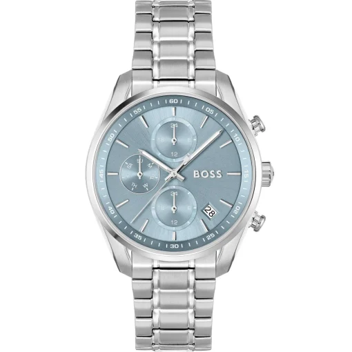 BOSS Grand Tour 38mm Stainless Steel Chronograph Ladies Watch