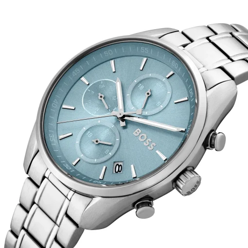 BOSS Grand Tour 38mm Stainless Steel Chronograph Ladies Watch