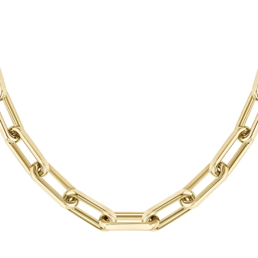 BOSS Halia Yellow Gold Plated Necklace