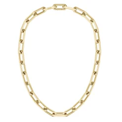 BOSS Halia Yellow Gold Plated Necklace