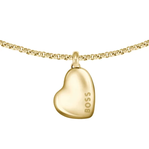 BOSS Honey Heart Yellow Gold Plated Bracelet