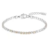 BOSS Kassy Silver Crystal Tennis Bracelet