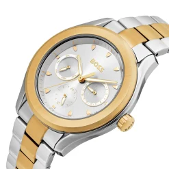 BOSS Lida 38mm Stainless Steel and Yellow Gold Tone Ladies Watch