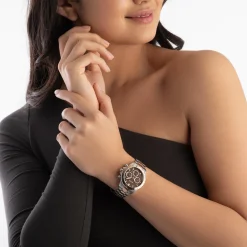 BOSS Novia 38mm Stainless Steel and Rose Gold Tone Ladies Watch