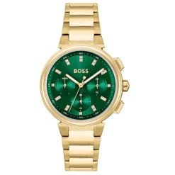 BOSS One 38mm Yellow Gold Tone Ladies Watch