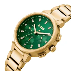 BOSS One 38mm Yellow Gold Tone Ladies Watch