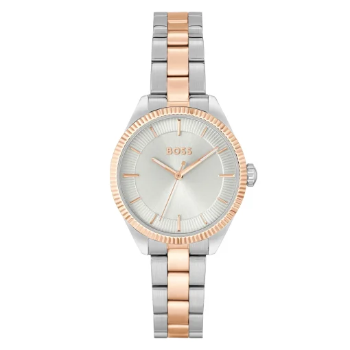 BOSS Sage 32mm Stainless Steel and Rose Gold Tone Ladies Watch