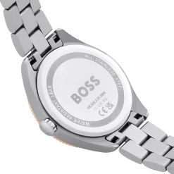 BOSS Sage 32mm Stainless Steel and Rose Gold Tone Ladies Watch