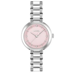 BOSS Sena 34mm Stainless Steel Crystal Ladies Watch