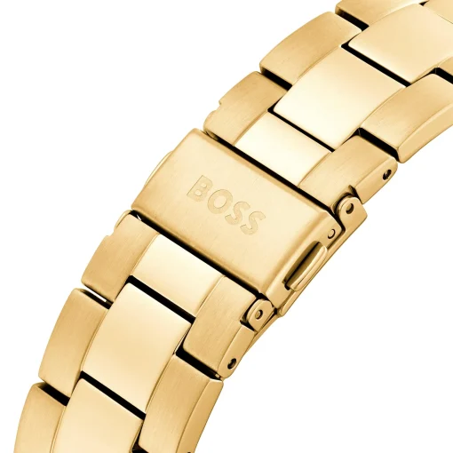 BOSS Sport Lux Troper 44mm Yellow Gold Tone Chronograph Men’s Watch