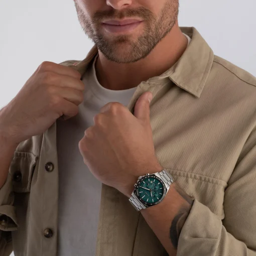 BOSS Strike 41mm Stainless Steel Chronograph Men’s Watch