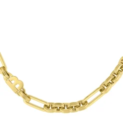 BOSS Yellow Gold Tone Ladies Necklace