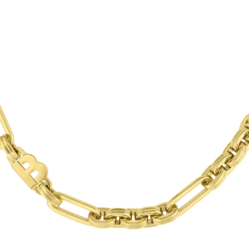 BOSS Yellow Gold Tone Ladies Necklace