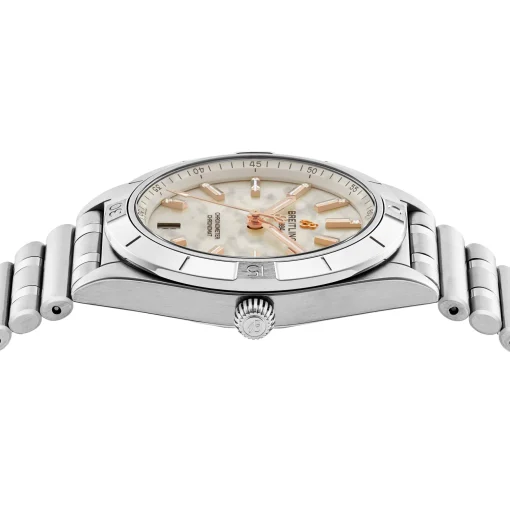 Breitling Chronomat Automatic 36mm Diamond Mother of Pearl Ladies Watch