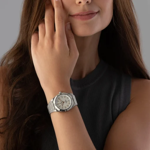Breitling Chronomat Automatic 36mm Diamond Mother of Pearl Ladies Watch