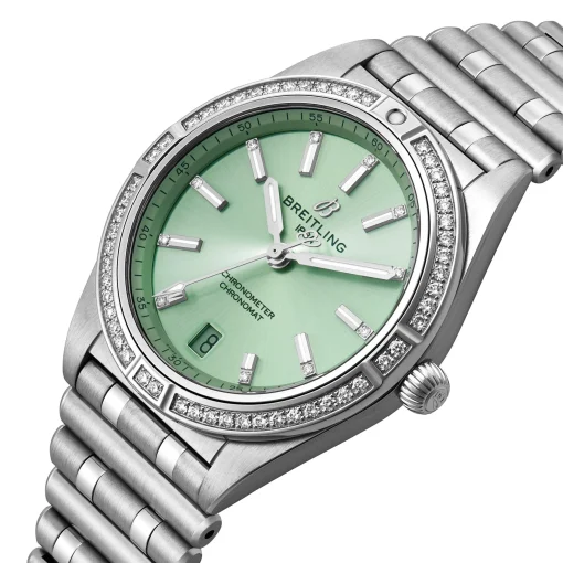 Breitling Chronomat Automatic 36mm Diamond Ladies Watch