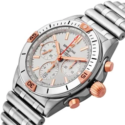Breitling Chronomat B01 42mm Stainless Steel and 18ct Rose Gold Men's Watch