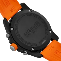 Breitling Endurance Pro 44mm Chronograph Orange Rubber Strap Men's Watch
