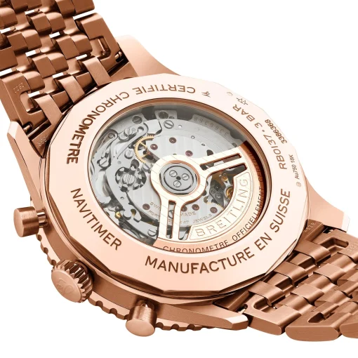 Breitling Navitimer B01 Chronograph 46mm 18ct Rose Gold Automatic Men’s Watch