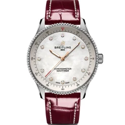 Breitling Navitimer 32mm Mother of Pearl Ladies Watch