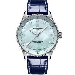 Breitling Navitimer 32mm Mother of Pearl Ladies Watch