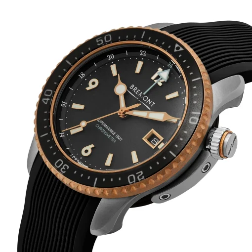 Bremont Supermarine Descent II 43mm Titanium and Bronze Automatic Men’s Watch