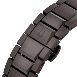 Bulova Classic 46mm Gunmetal Ion Plated Automatic Men's Watch