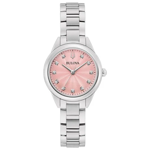 Bulova Classic Sutton 28mm Diamond Ladies Watch