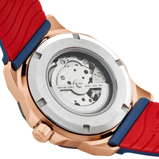Bulova Marine Star 45mm Rose Gold Plated Automatic Men's Watch