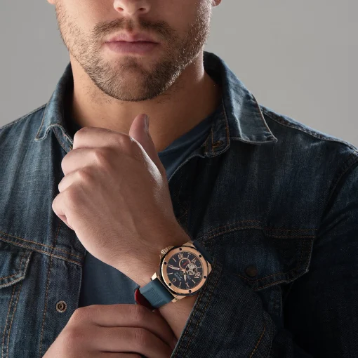 Bulova Marine Star 45mm Rose Gold Plated Automatic Men's Watch