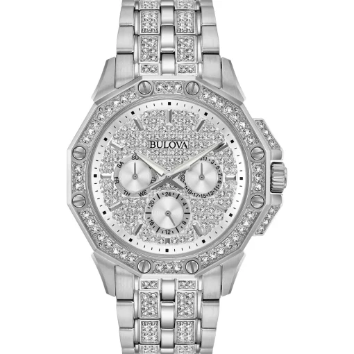 Bulova Octava 41.5mm Crystal Watch