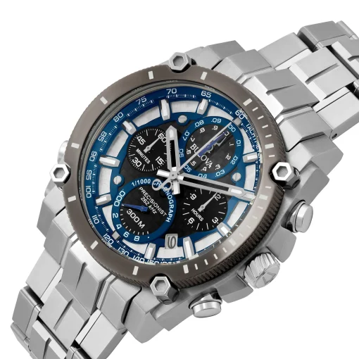 Bulova Precisionist 46.5mm Chronograph Men's Watch