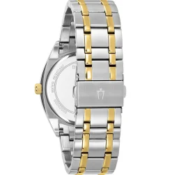 Bulova Surveyor 39mm Stainless Steel and Yellow Gold Tone Men’s Watch