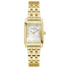 Bulova Sutton 21mm Yellow Gold Plated Mother of Pearl Ladies Watch