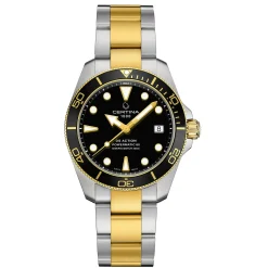 Certina DS Action Diver 38mm Stainless Steel and Yellow Gold Plated Automatic Men’s Watch