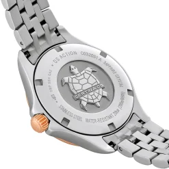 Certina DS Action 33.8mm Stainless Steel and Rose Gold Plated Diamond Ladies Watch