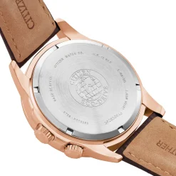Citizen Calendrier 44mm Rose Gold Tone Chronograph Eco-Drive Men’s Watch