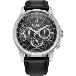 Citizen Classic 44mm Stainless Steel Eco-Drive Men’s Watch