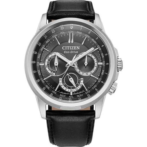 Citizen Classic 44mm Stainless Steel Eco-Drive Men’s Watch