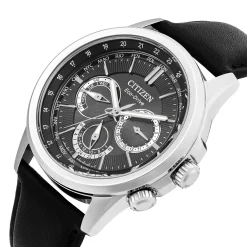 Citizen Classic 44mm Stainless Steel Eco-Drive Men’s Watch