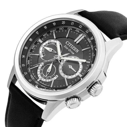 Citizen Classic 44mm Stainless Steel Eco-Drive Men’s Watch