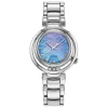 Citizen L Arcly 30mm Stainless Steel Diamond Mother of Pearl Eco-Drive Ladies Watch