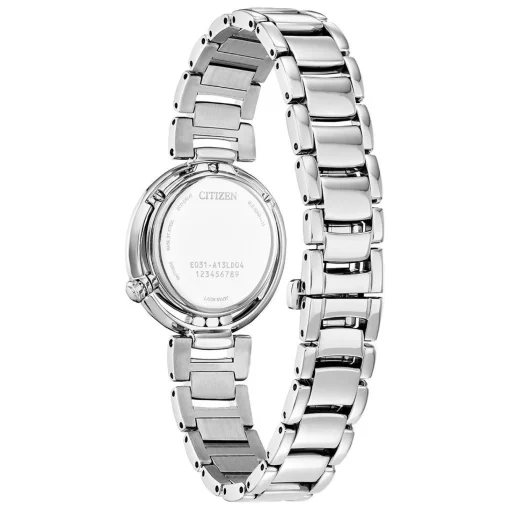 Citizen L Arcly 30mm Stainless Steel Diamond Mother of Pearl Eco-Drive Ladies Watch