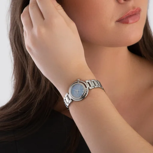 Citizen L Arcly 30mm Stainless Steel Diamond Mother of Pearl Eco-Drive Ladies Watch