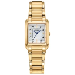 Citizen L Bianca 22mm Yellow Gold Tone Mother of Pearl Ladies Watch