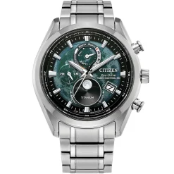Citizen Moonphase 43mm Titanium Eco-Drive Men’s Watch